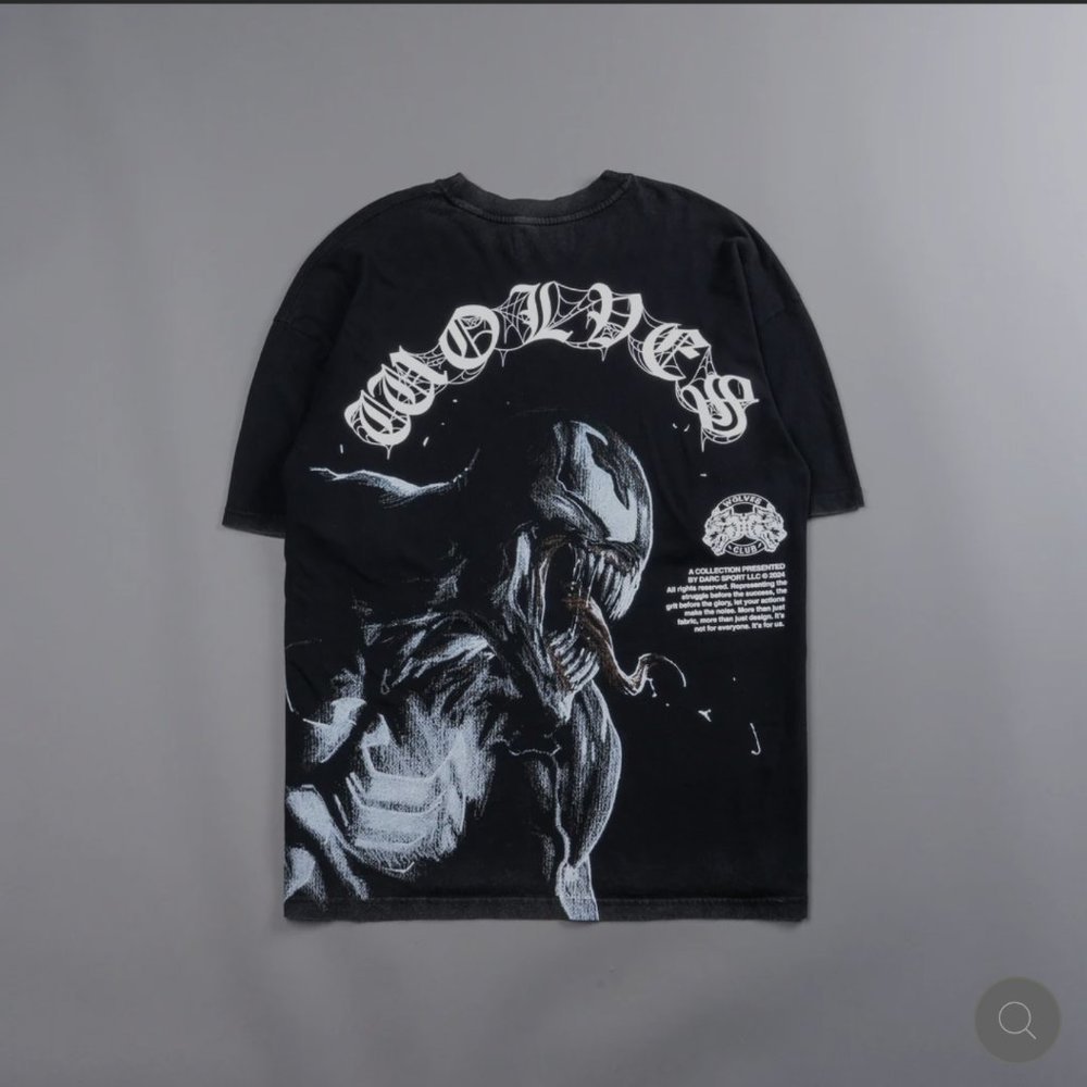 **PRE-ORDER** MISUNDERSTOOD "PREMIUM" OVERSIZED UNISEX TEE IN BLACK, SIZE M